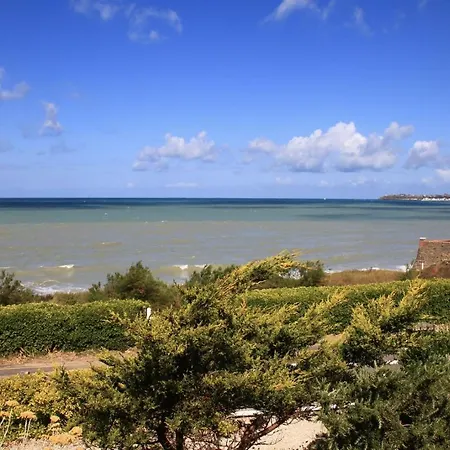 빌라 Normandy Facing The Sea With Exceptional Views 생-페르-쉬르-메르